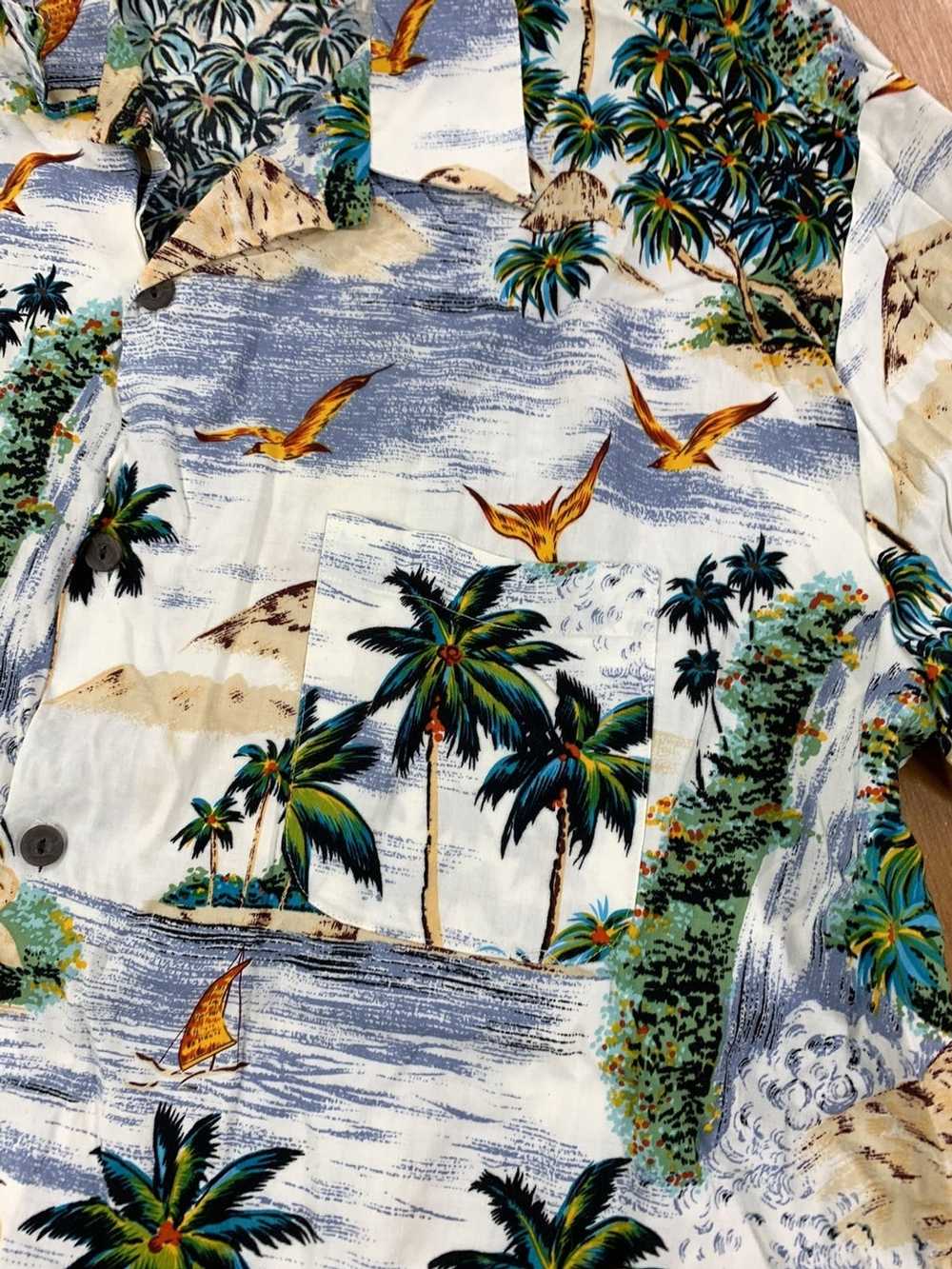 Vintage Vintage 1990s Hawaiian Palm Tree Aloha Su… - image 3