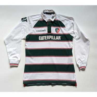 Vintage Leicester Tigers Home Rugby Home Shirt Jersey Cotton Traders Size M