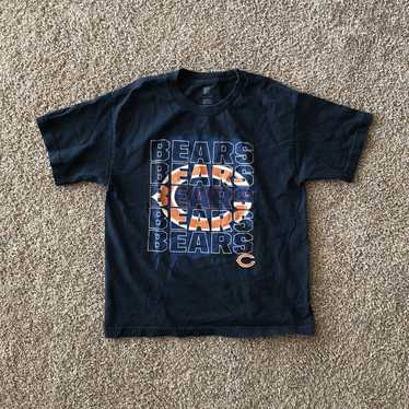 80's Chicago Bears Old School Spell Out Navy Jersey With 