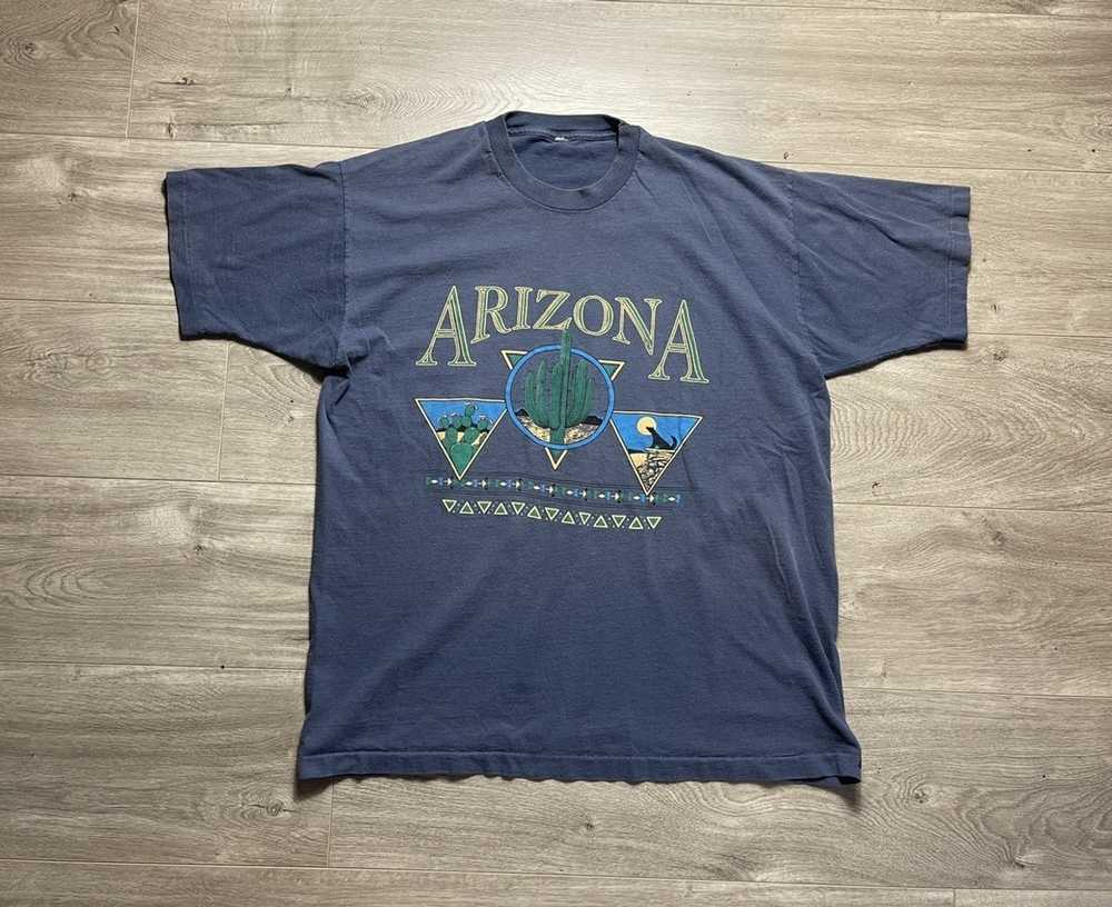 Made In Usa × Vintage Vintage 90s Arizona Cactus … - image 1