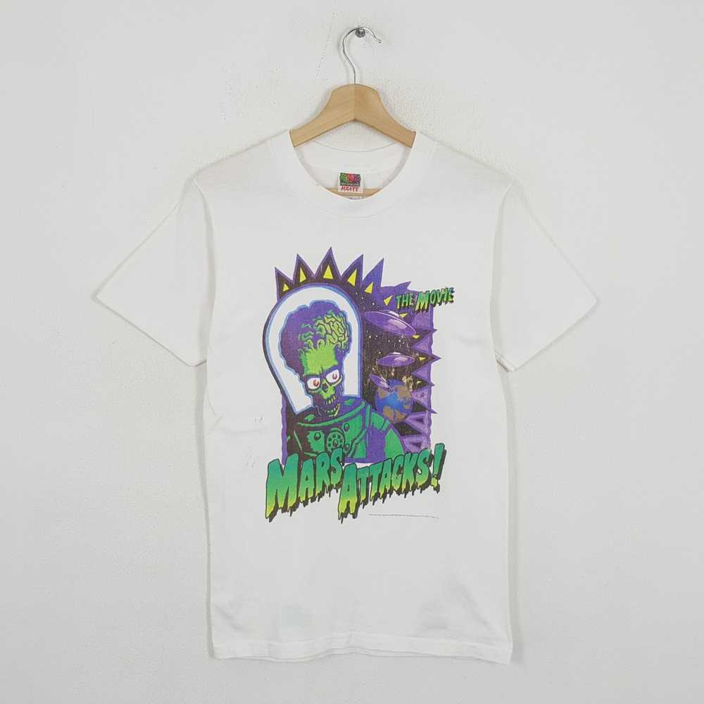 Movie × Vintage Vintage 90's MARS ATTACK American… - image 1