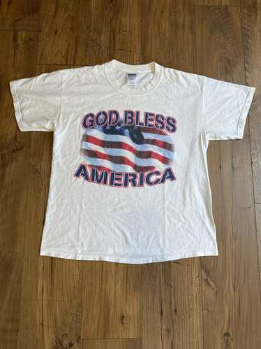Vintage God Bless America Tee