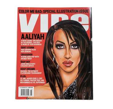 Vintage Vintage Vibe Magazine Aaliyah August 2001… - image 1
