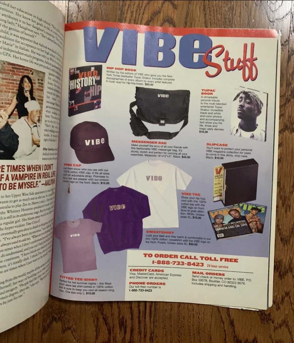 Vintage Vintage Vibe Magazine Aaliyah August 2001… - image 4