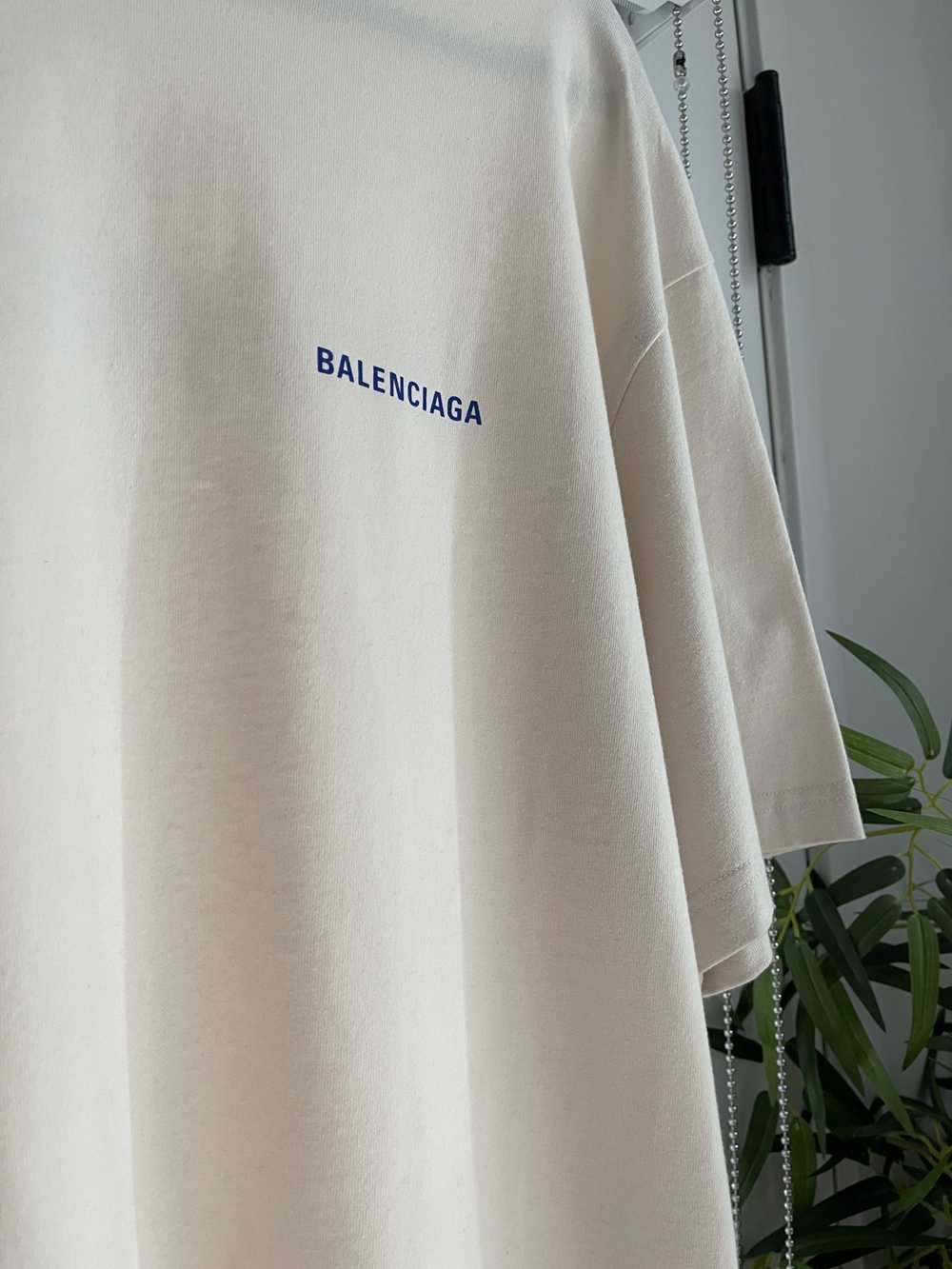 Balenciaga Balenciaga Badge Logo Tee 'Chalky Whit… - image 6