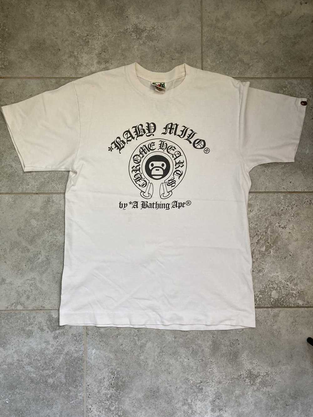 Bape × Chrome Hearts Bape x Chrome Hearts Baby Milo T… - Gem