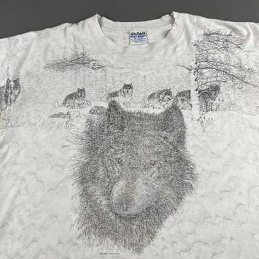 Vail Colorado 1994 Tribal Native Wolf Vintage 90's Yard Dog Jerzees US –  thefuzzyfelt