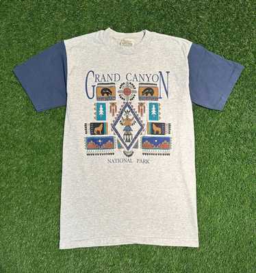 Vintage Vintage Grand Canyon Nature Two Tone T-Sh… - image 1