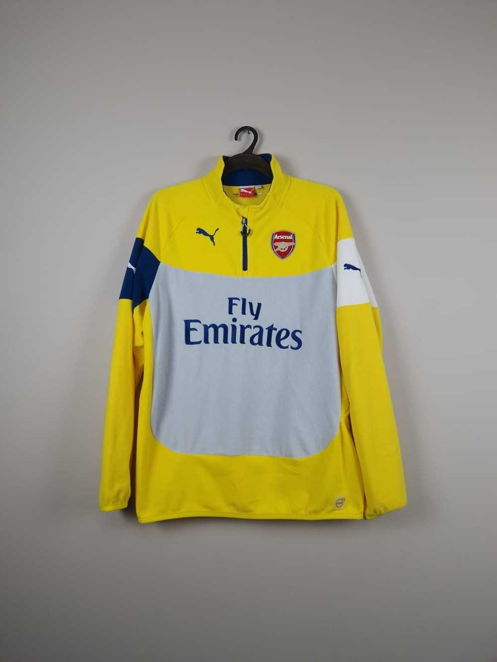 Puma × Soccer Jersey Arsenal Training Football Fl… - image 1