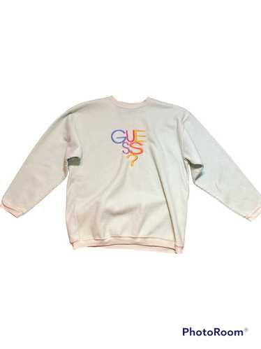 Guess × Vintage 1990s guess sweatshirt.