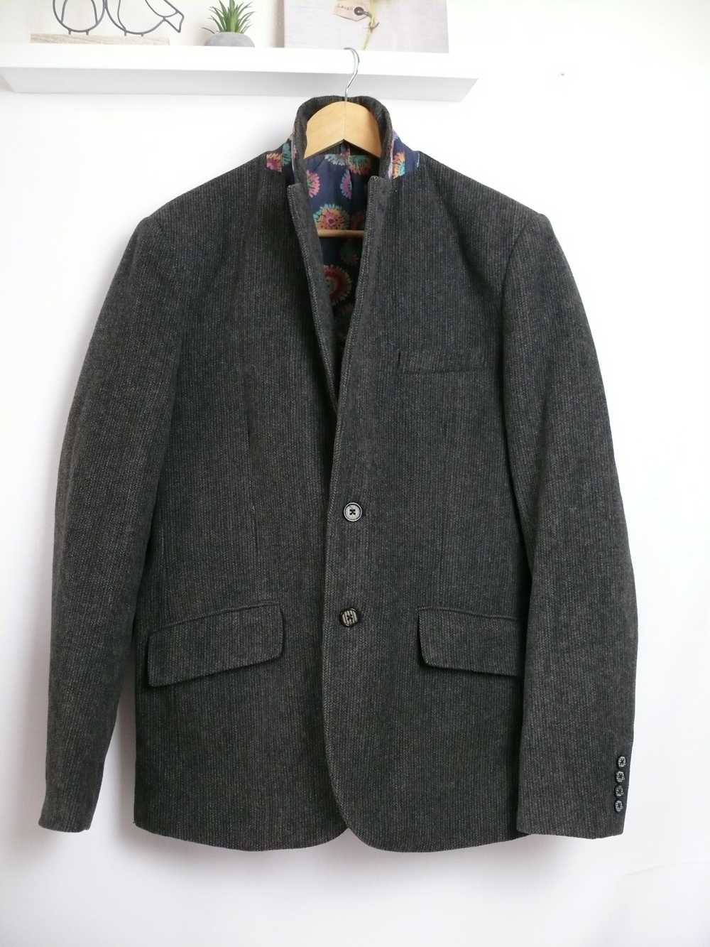 Desigual Rare Desigual Wool Blend Jacket Blazer - image 3