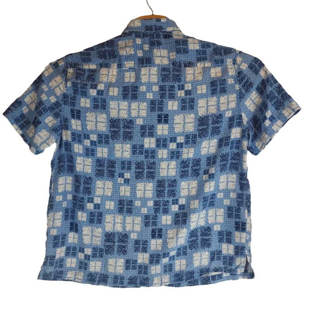 Nat Nast Nat Nast Mens Large Blue Geometric Shape… - image 3