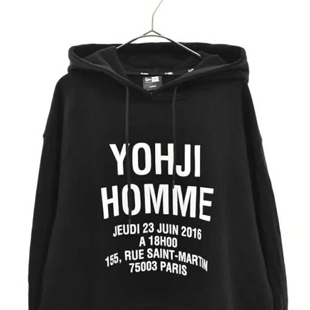 Yohji Yamamoto Hoodie Black Logo Design Printed P… - image 3