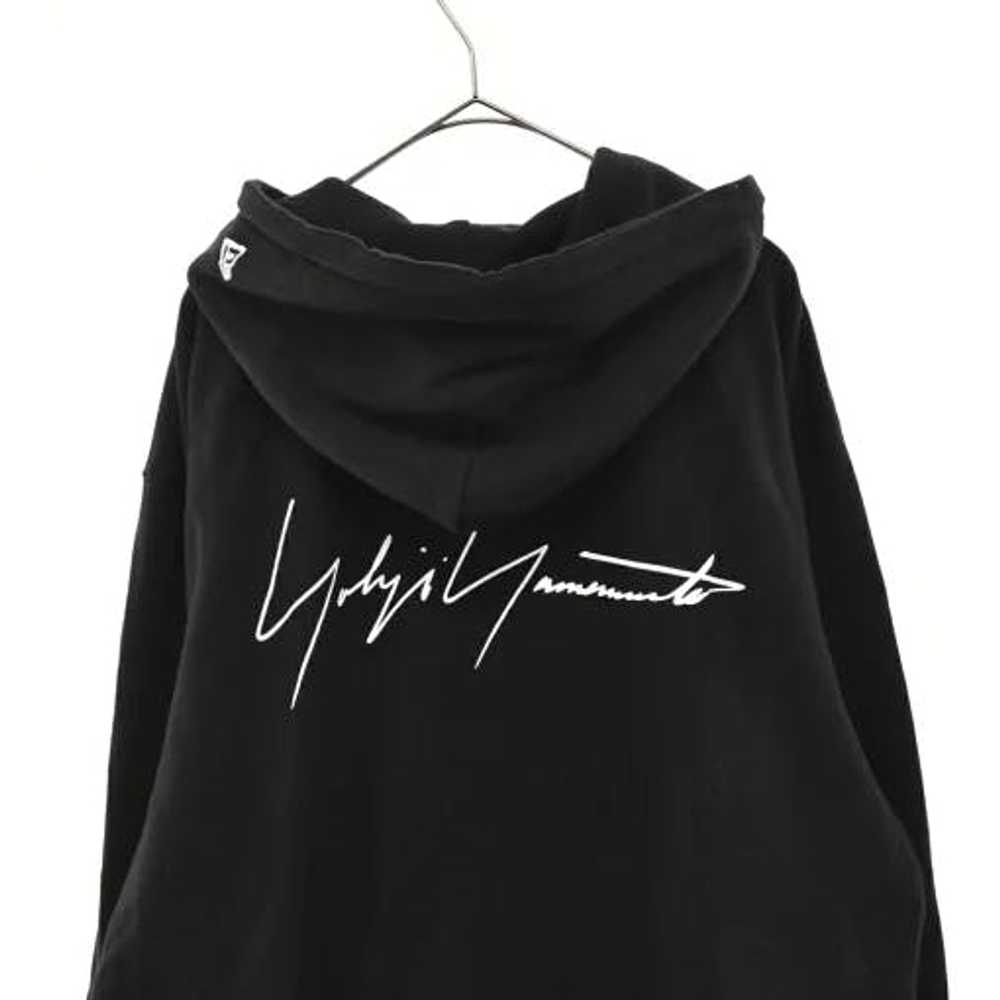 Yohji Yamamoto Hoodie Black Logo Design Printed P… - image 4