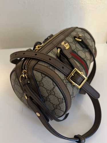 GUCCI-Ophidia-Leather-2Way-Bag-Mini-Boston-Bag-Ivory-602577