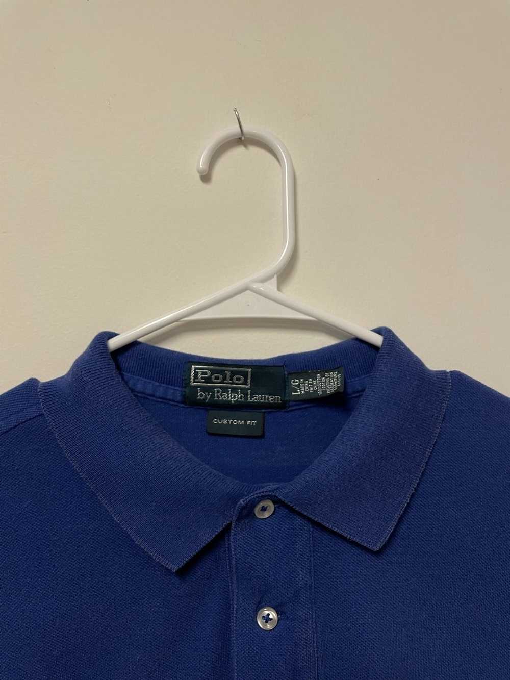 Polo Ralph Lauren Men’s Polo Shirt Size Large Blu… - image 4