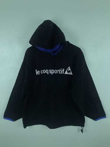 Le Coq Sportif Lecoq sportif spellout fleece hood… - image 1