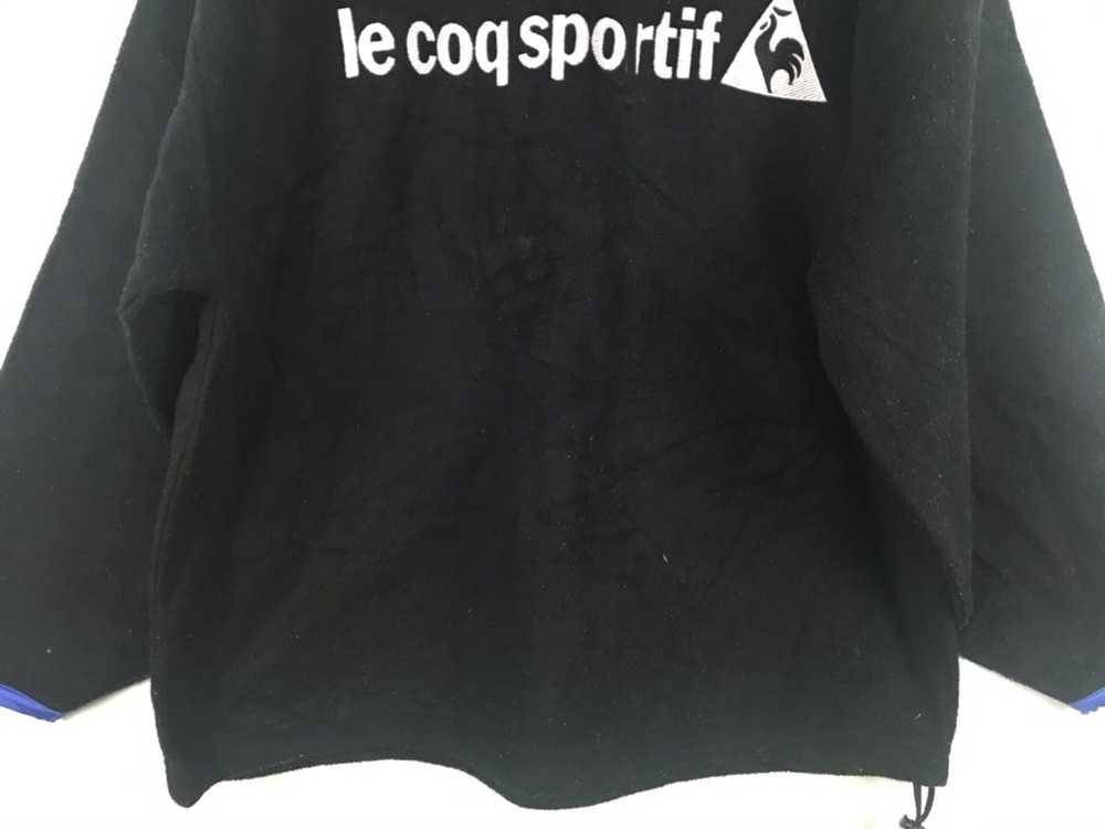 Le Coq Sportif Lecoq sportif spellout fleece hood… - image 5