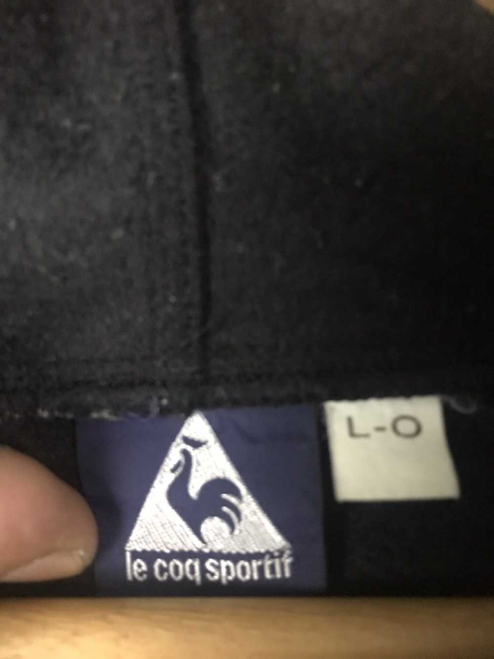 Le Coq Sportif Lecoq sportif spellout fleece hood… - image 8