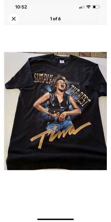 Vintage Vintage 1993 Tina Turner T Shirt Single St