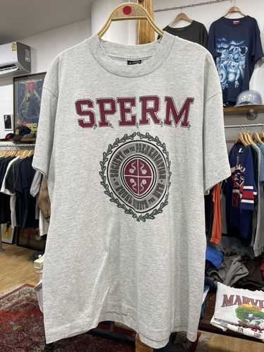 Streetwear × Vintage Vintage Sperm society for the