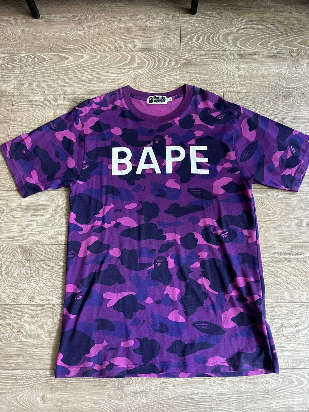 Bape Bape “Purple Camo” tee - image 4