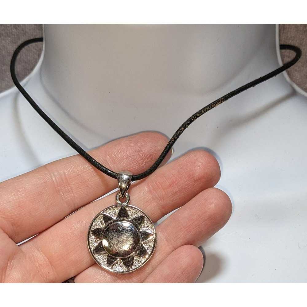 Other Cookie Lee Silver Sun Necklace - image 2
