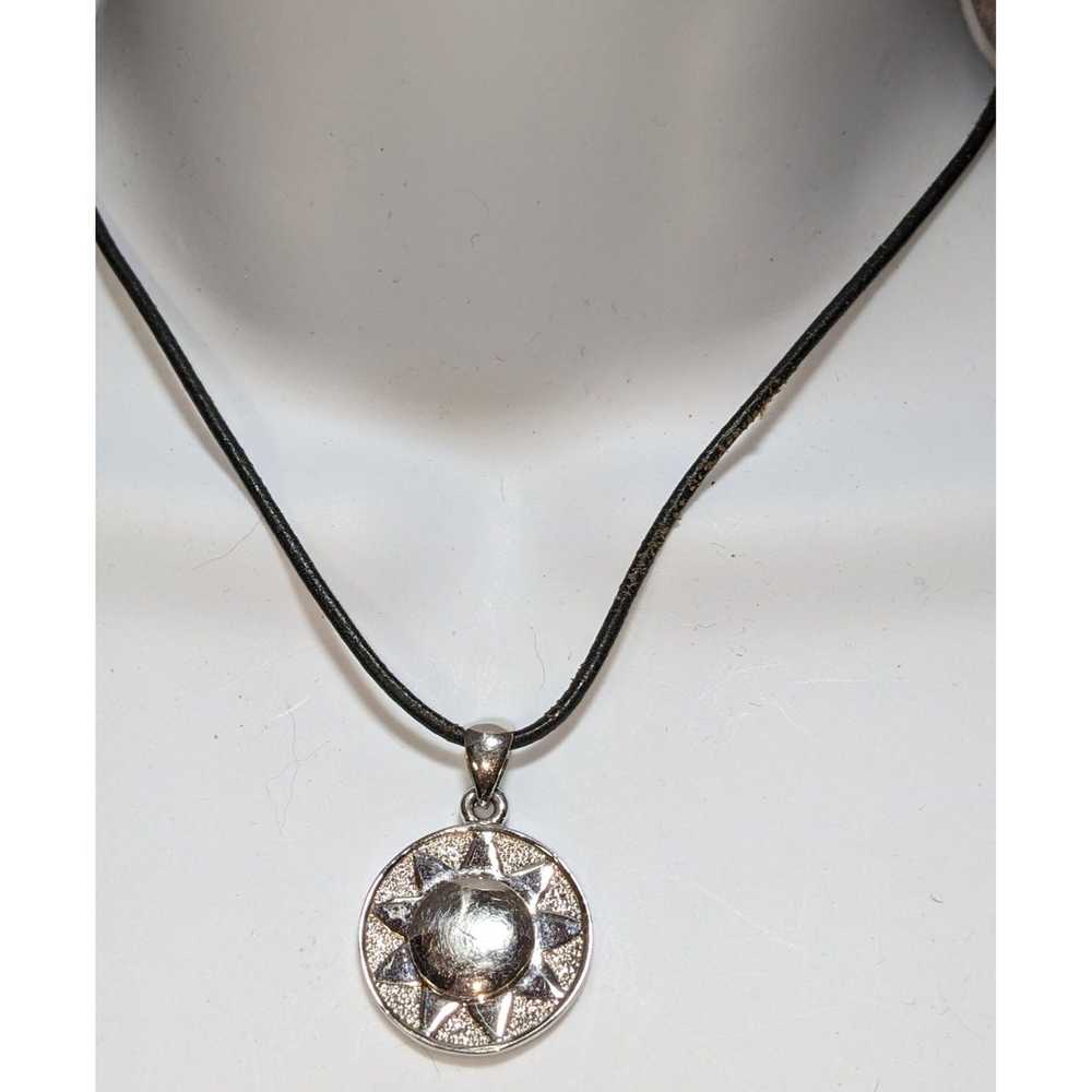 Other Cookie Lee Silver Sun Necklace - image 3