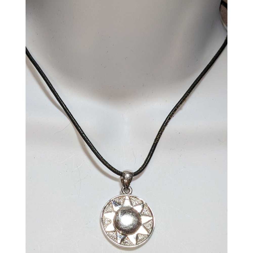 Other Cookie Lee Silver Sun Necklace - image 4