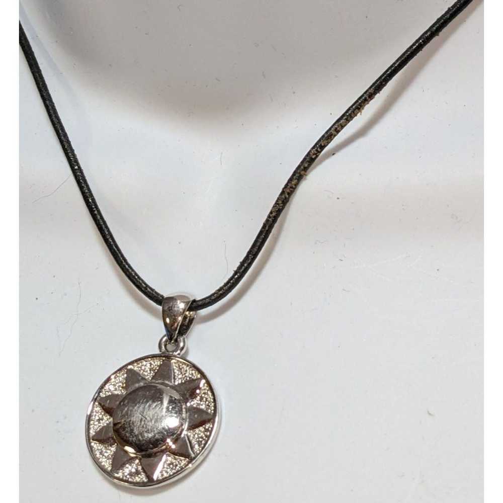 Other Cookie Lee Silver Sun Necklace - image 5