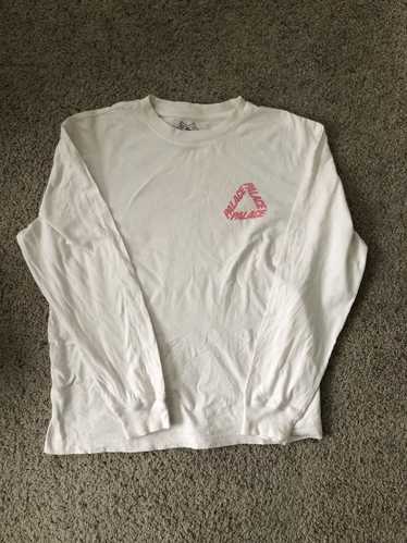 Palace Pink Tri-Ferg Longsleeve