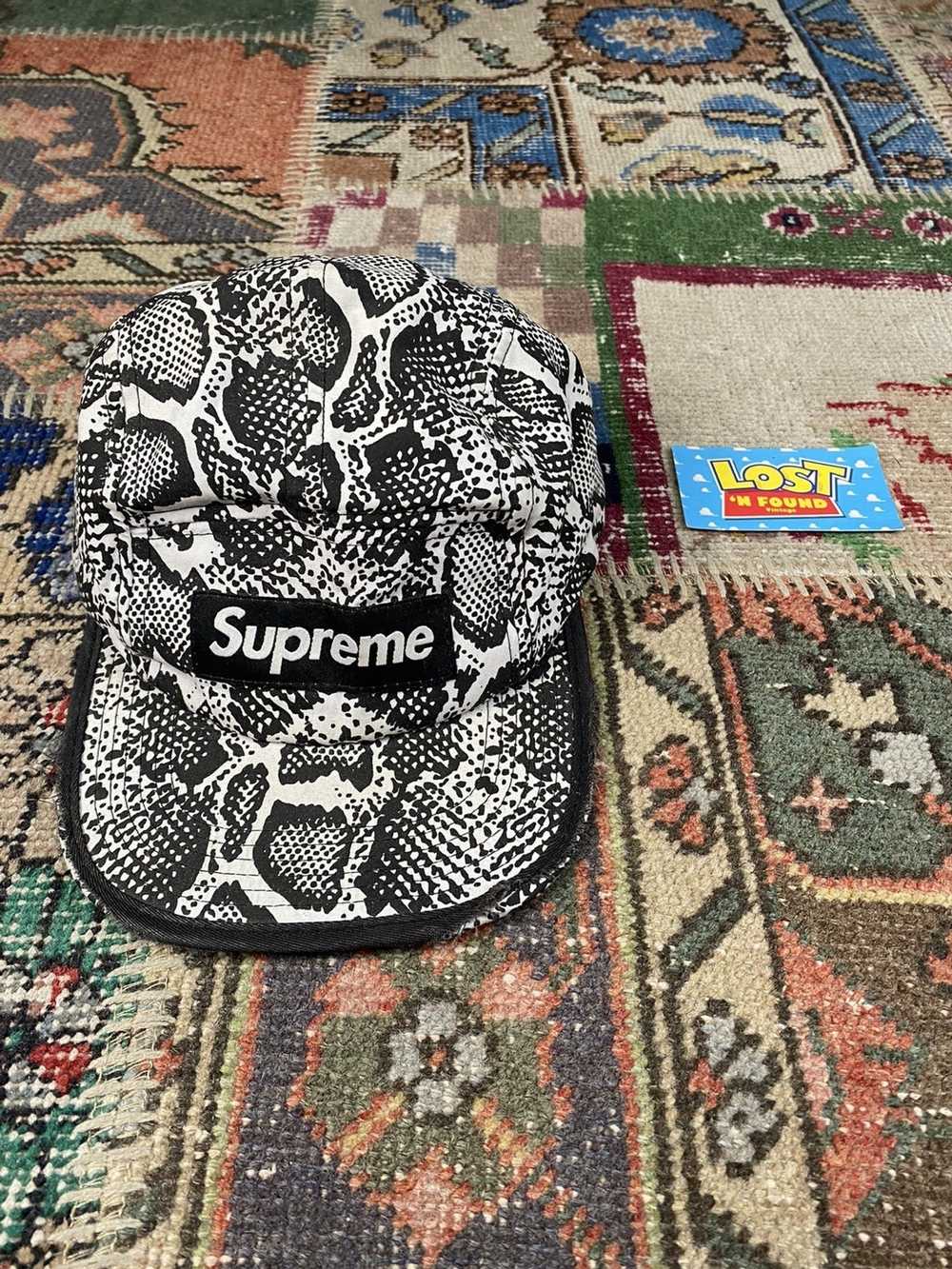 Supreme Supreme Snakeskin Soft Bill Camo Cap - image 2