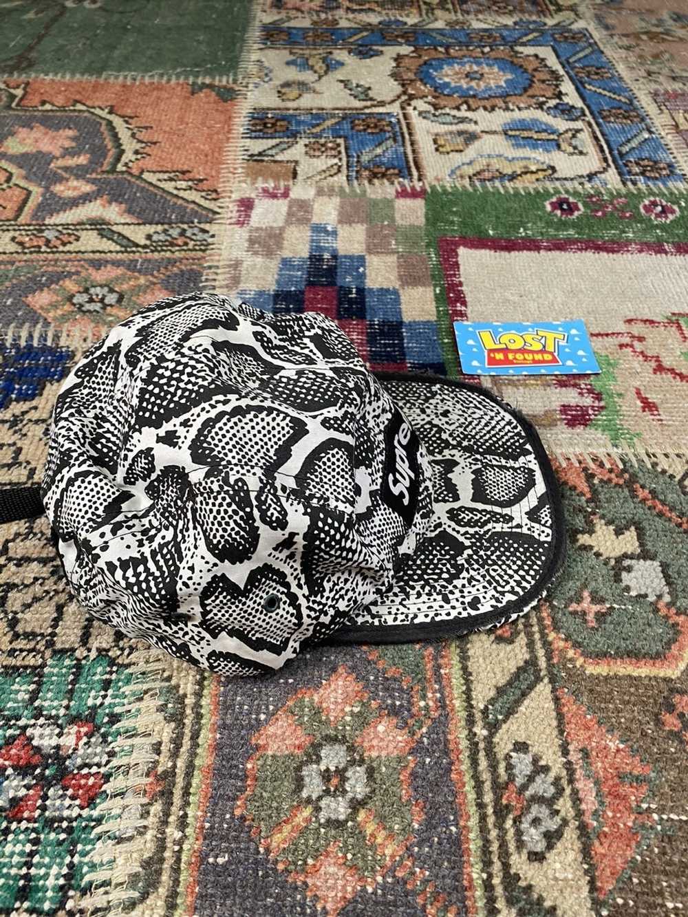 Supreme Supreme Snakeskin Soft Bill Camo Cap - image 4