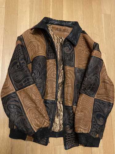 Leather Jacket “Pelle Moda” faces leather jacket