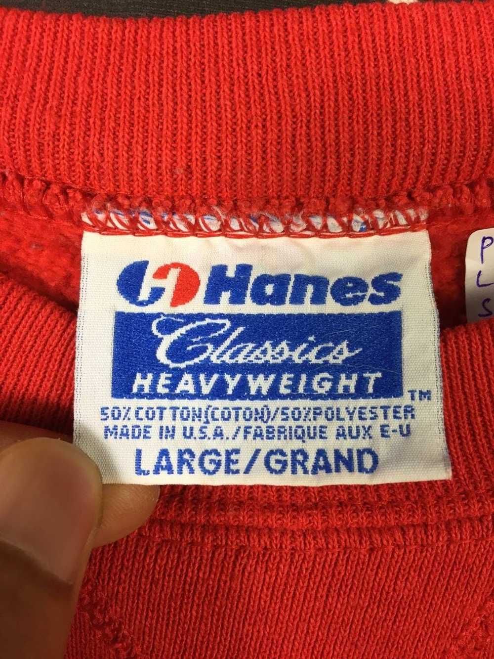 Hanes × Streetwear × Vintage Vtg 90s Hanes Classi… - image 7