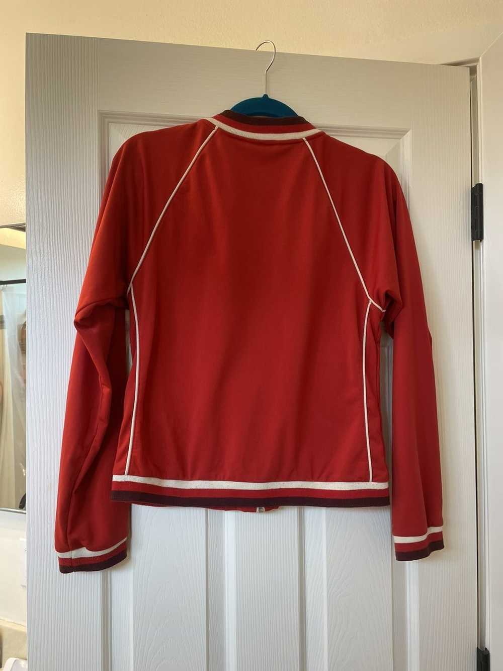 Puma × Vintage Puma Red Track Jacket Zip-up Vinta… - image 4