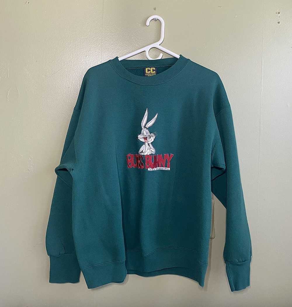 Streetwear × Vintage × Warner Bros Bugs Bunny swe… - image 1