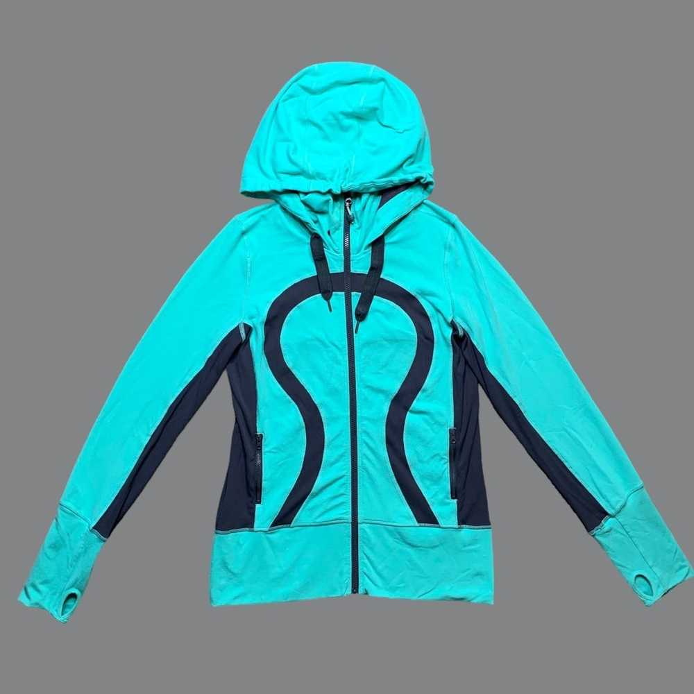 Lululemon Lululemon Teal Define Hooded Zip Up Jac… - image 1