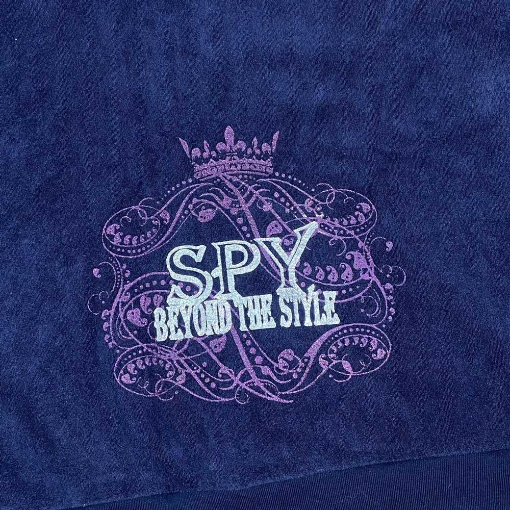 Spy × Vintage Vintage Spy Velvet Zip Hoodie - image 6