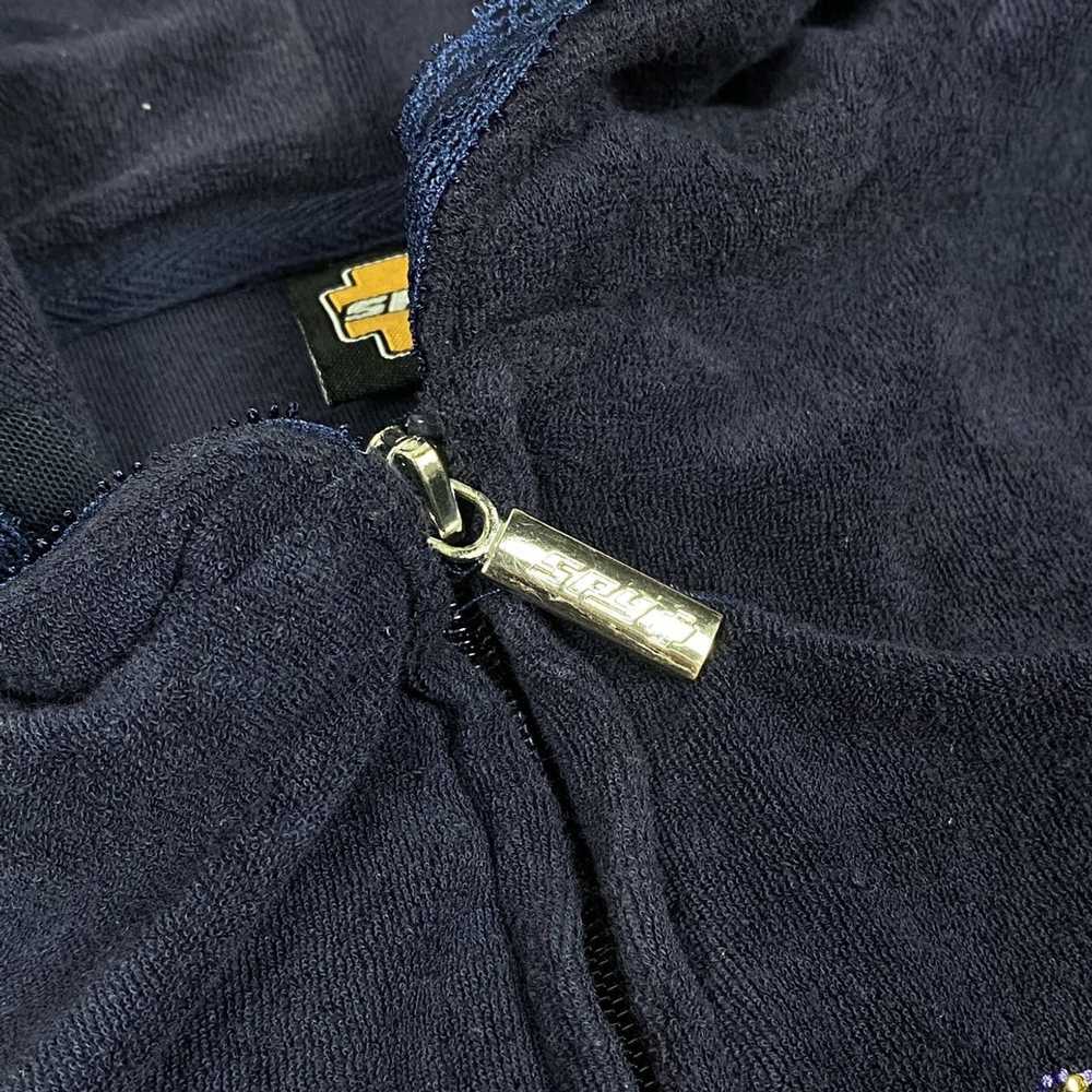 Spy × Vintage Vintage Spy Velvet Zip Hoodie - image 8