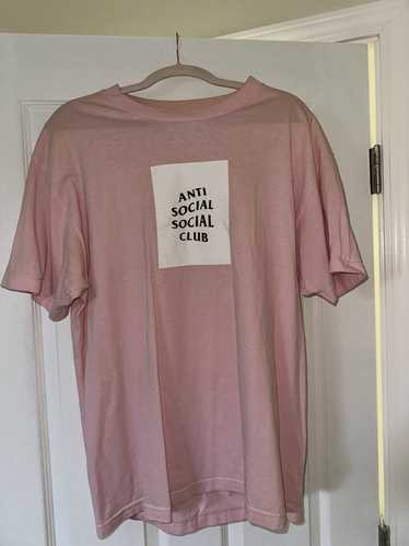 Anti Social Social Club ASSC Pink White Box Tee - image 1