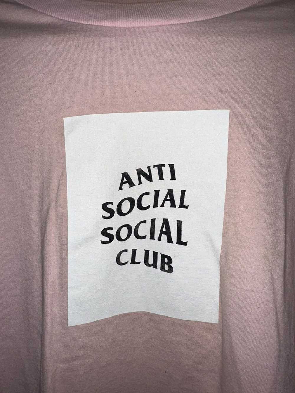 Anti Social Social Club ASSC Pink White Box Tee - image 2