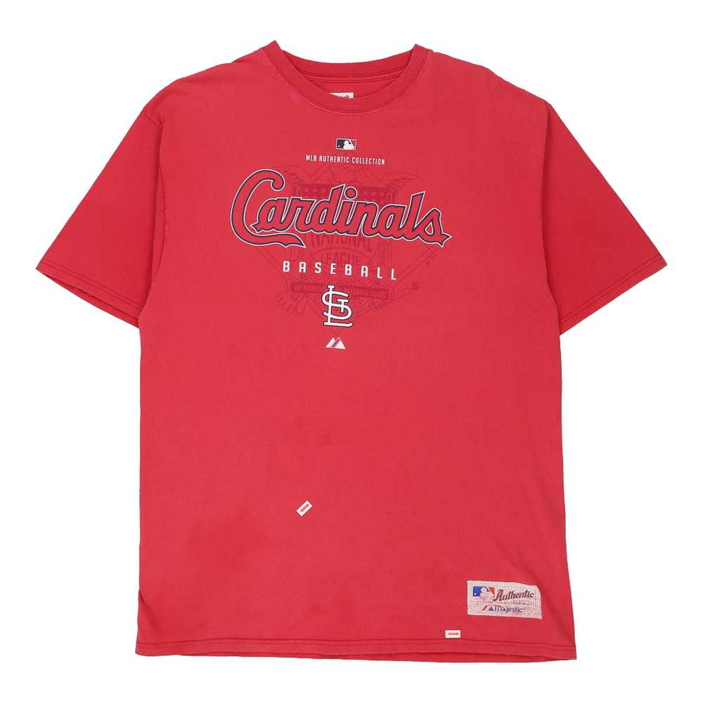 St. Louis Cardinals Majestic MLB T-Shirt - Large … - image 3