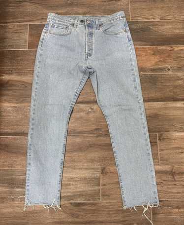 Levi's Levi’s 501 skinny jeans raw hem