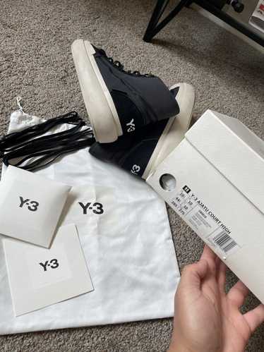 Adidas × Y-3 × Yohji Yamamoto Y-3 Adidas Court Hig