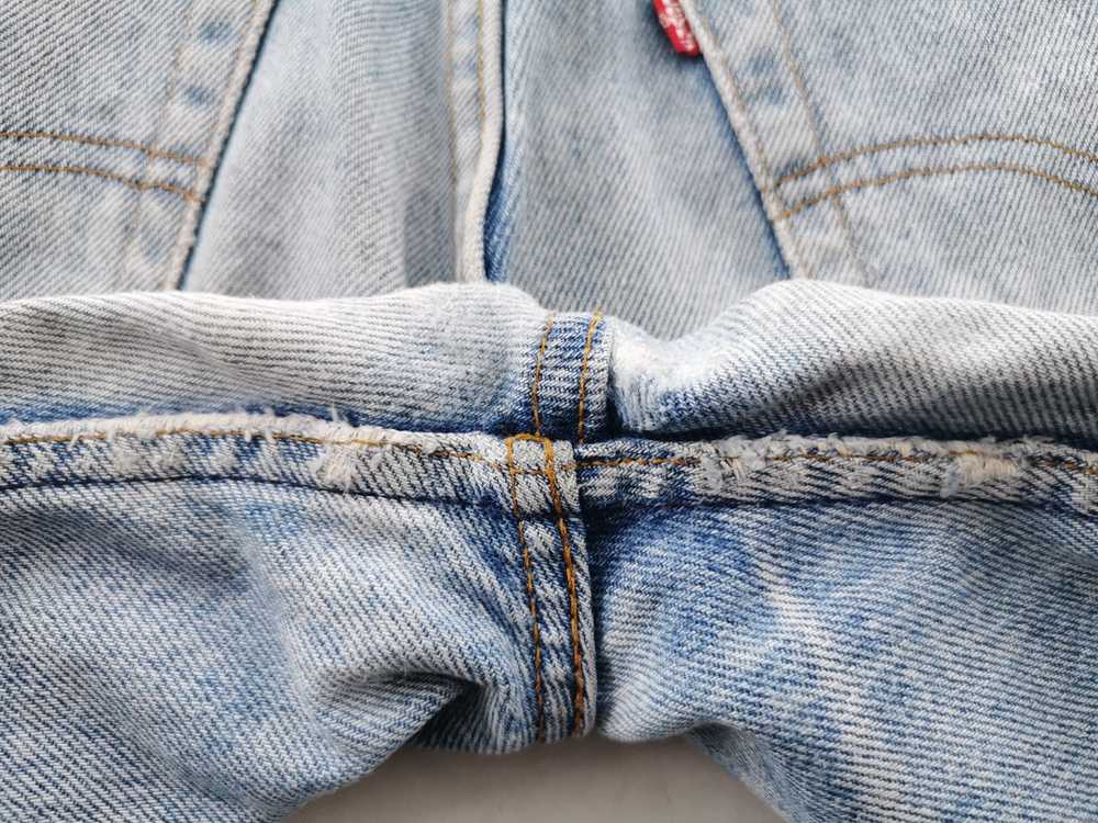 Levi's Distressed Vintage Levis Lot 510 Denim Mad… - image 6