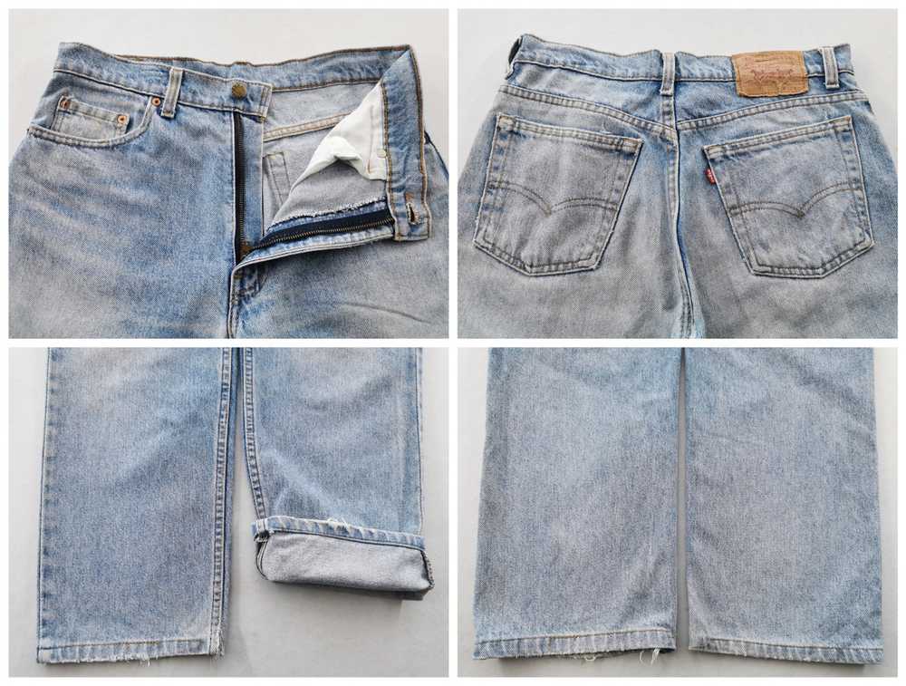 Levi's Distressed Vintage Levis Lot 510 Denim Mad… - image 8