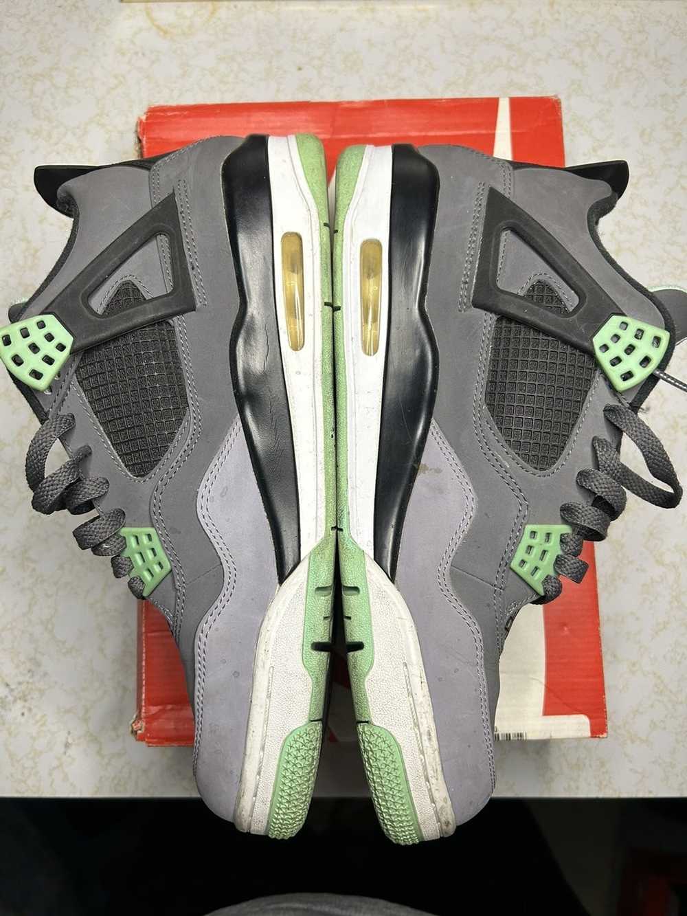 Jordan Brand Jordan Retro 4 ‘green glow’ - image 2