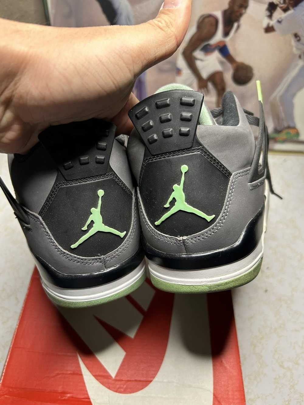 Jordan Brand Jordan Retro 4 ‘green glow’ - image 6