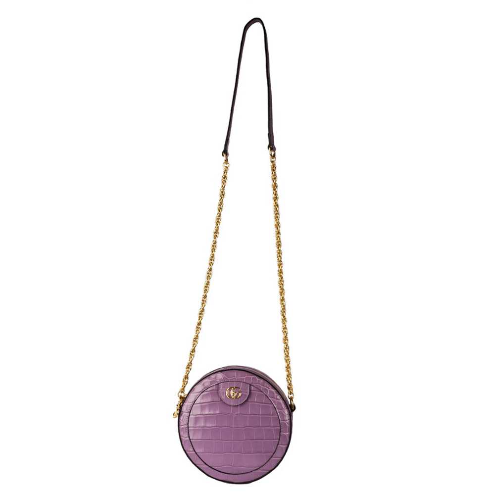 Gucci Shoulder bag Leather in Violet - image 2
